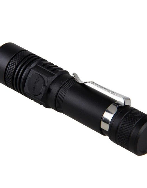 Load image into Gallery viewer, Super Bright 90000LM LED Tactical Flashlight Zoomable with Rechargeable Battery
