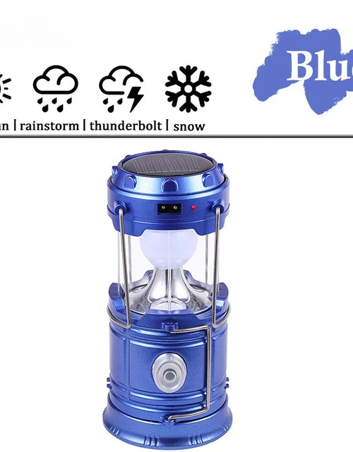 Load image into Gallery viewer, Camping Lamp USB Rechargeable Lantern Camping Light Flashlight Lighting Lantern Lamp Torch Outdoor Camping Light Waterproof
