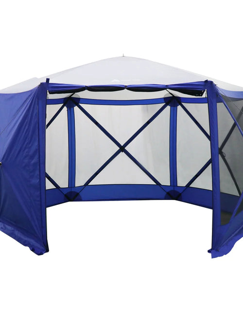 Load image into Gallery viewer, 6 Hub Outdoor Camping 11&#39;X10&#39;X88.5&quot; Screen House, 1 Room, Blue
