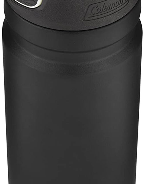 Load image into Gallery viewer, Freeflow Vacuum-Insulated Stainless Steel Water Bottle with Leak-Proof Lid, 24Oz/40Oz Bottle with Button-Operated Lid &amp; Carry Handle, Keeps Drinks Hot or Cold for Hours
