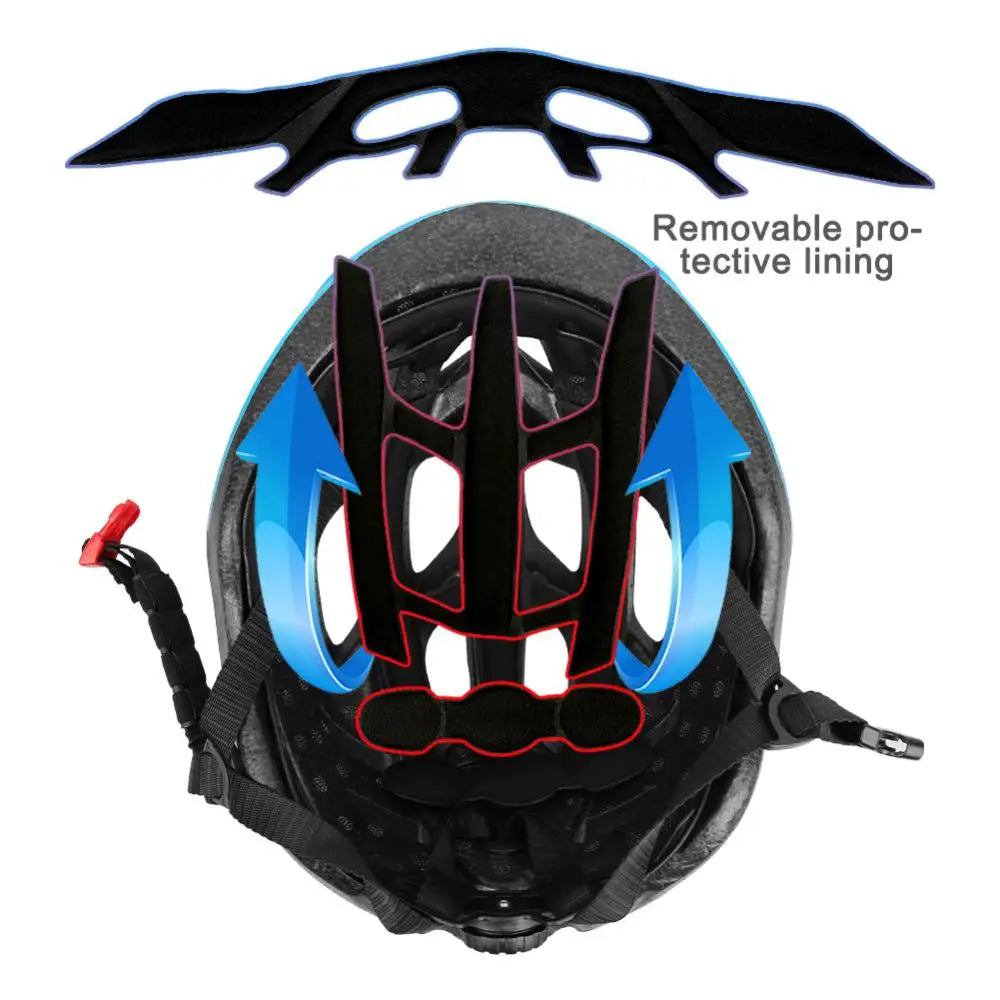 2024 New Ultralight Cycling Helmet Cycling Safety Cap Bicycle Helmet for Women Men Racing Bike Equipments MTB Helmets