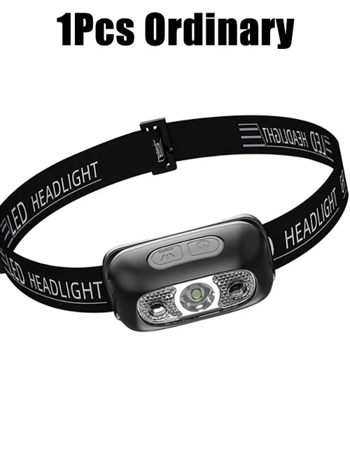 Load image into Gallery viewer, Head Flashlight Headlight Led Head Lamp Rechargeable Led Headlamp Work Light Camping Searchlight Torch with Built-In Battery
